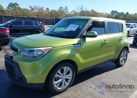 2014 Kia Soul + from USA, damaged, VIN KNDJP3A54E7725692